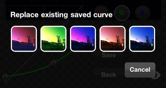 PicTools save curve PicTools save curve