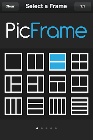 Main PicFrame Screen Main PicFrame Screen