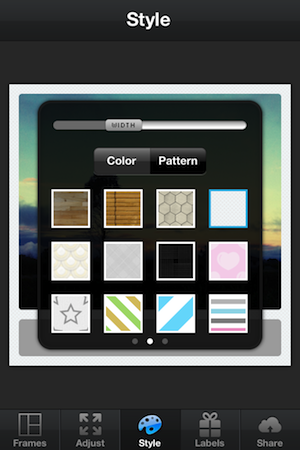 Pattern Screen Pattern Screen